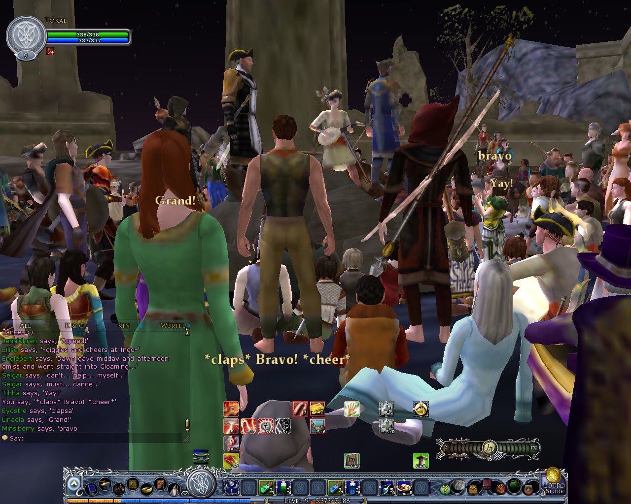 Image: The "Blackheart Pirates" on stage 13