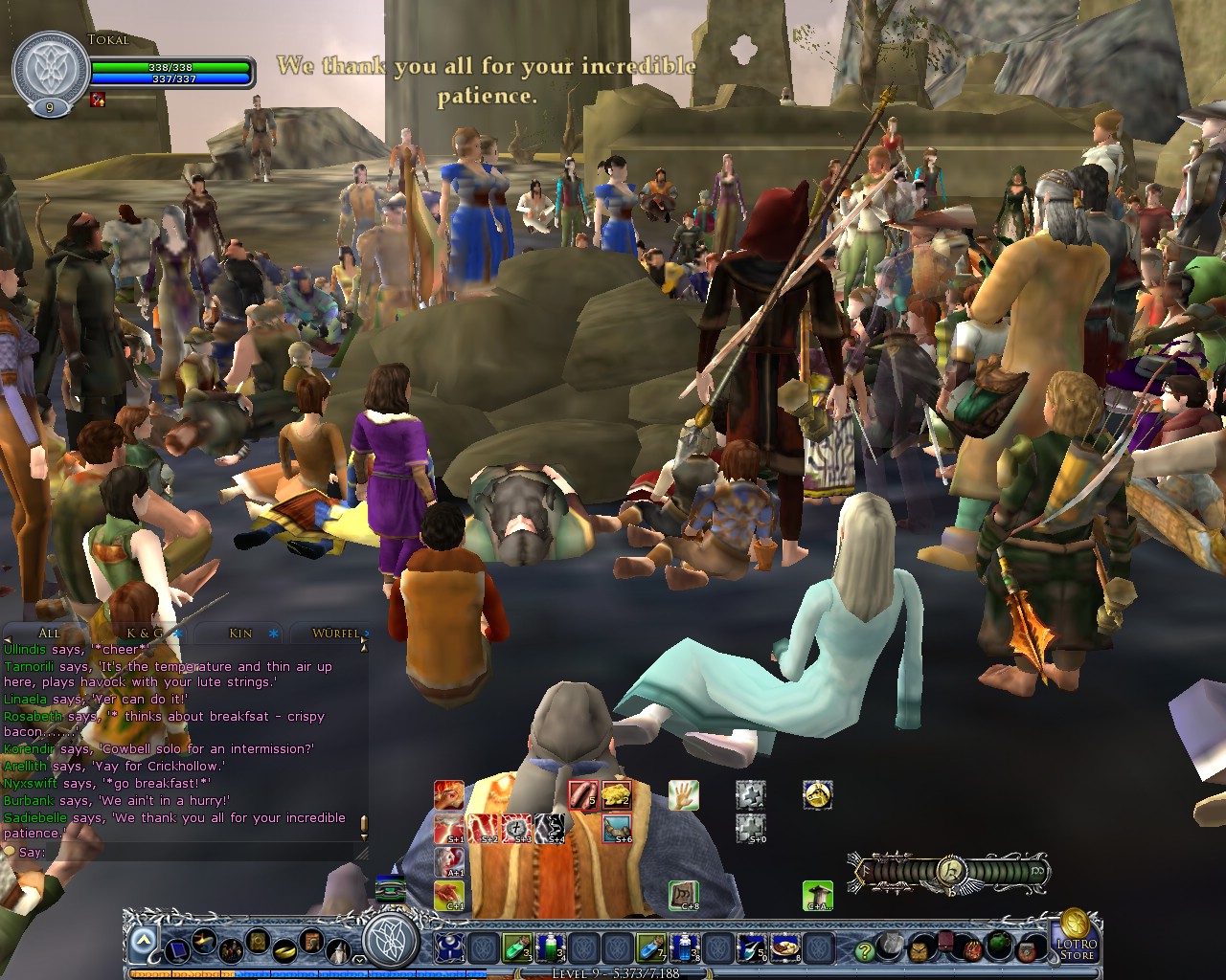 Image: Band leader disappeared in wizard's cloud