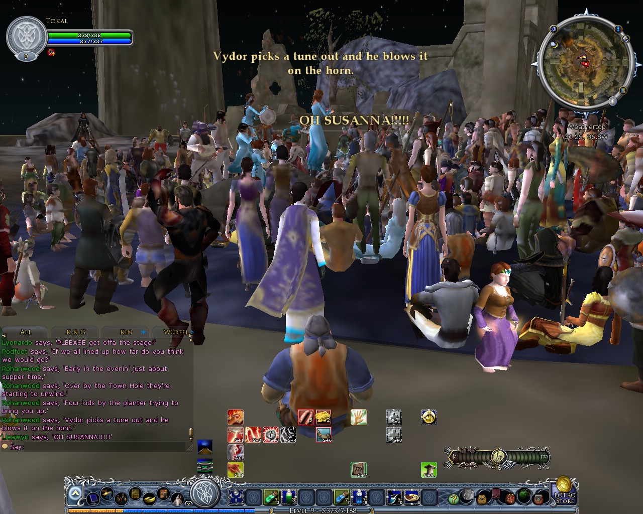 Image: The "Green Hill Music Society" playing their best songs 01