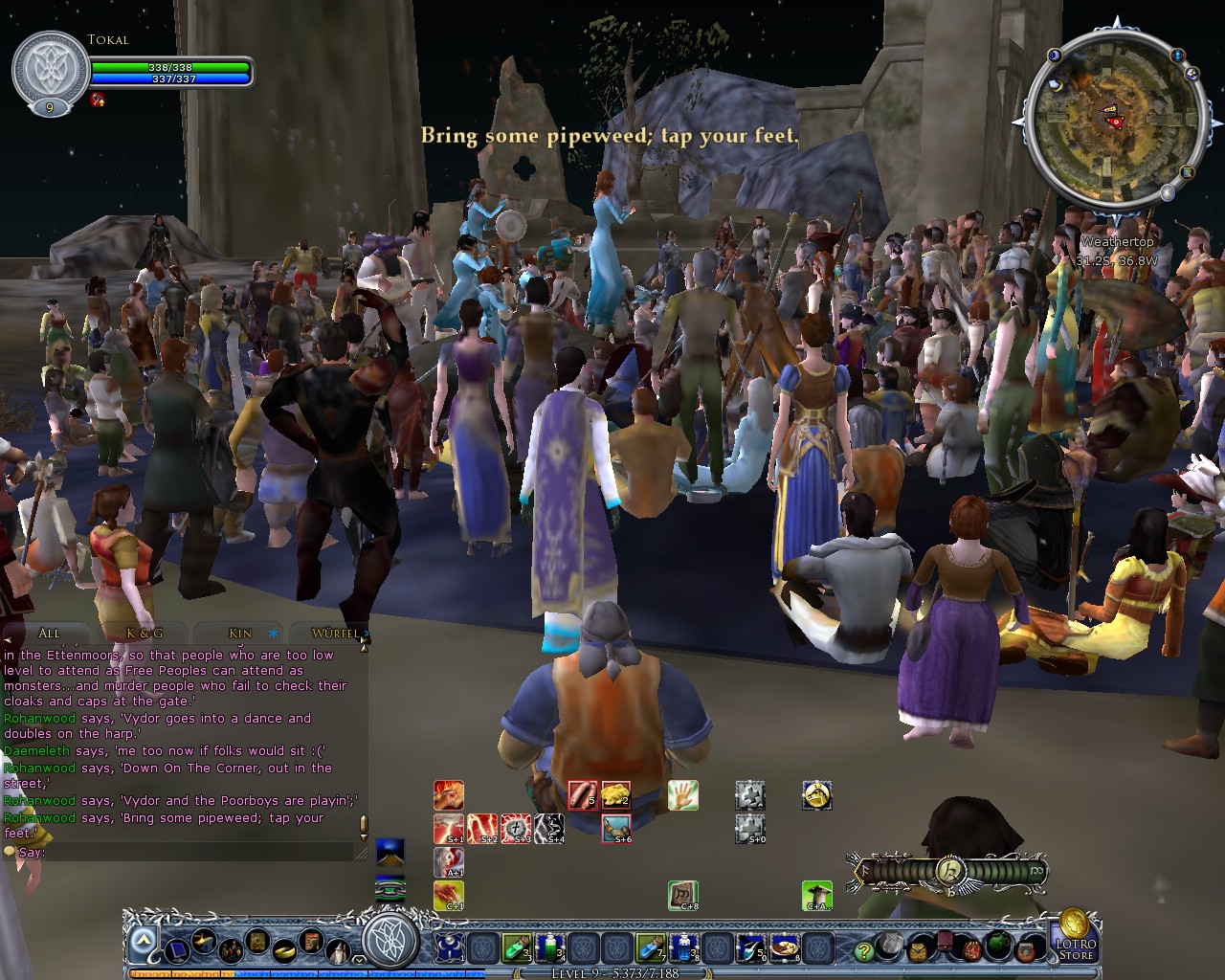 Image: The "Green Hill Music Society" playing their best songs 02