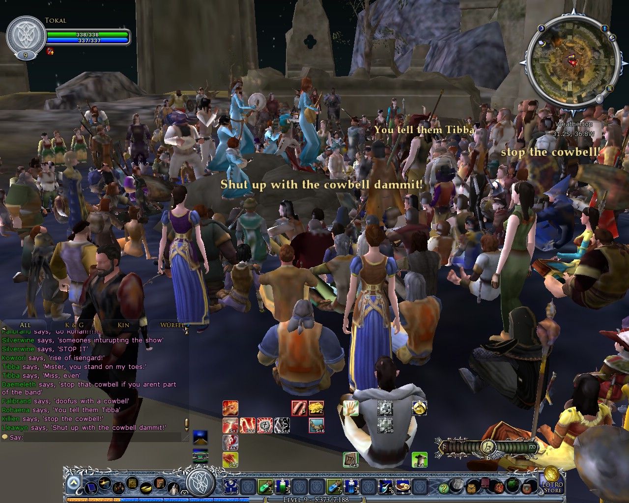 Image: The "Green Hill Music Society" playing their best songs 03