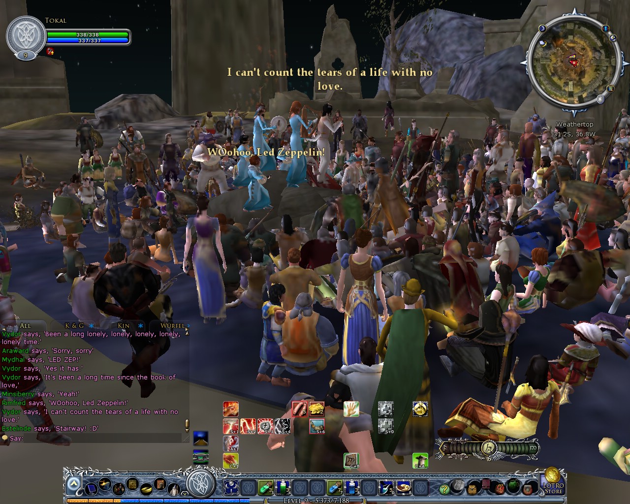 Image: The "Green Hill Music Society" playing their best songs 04