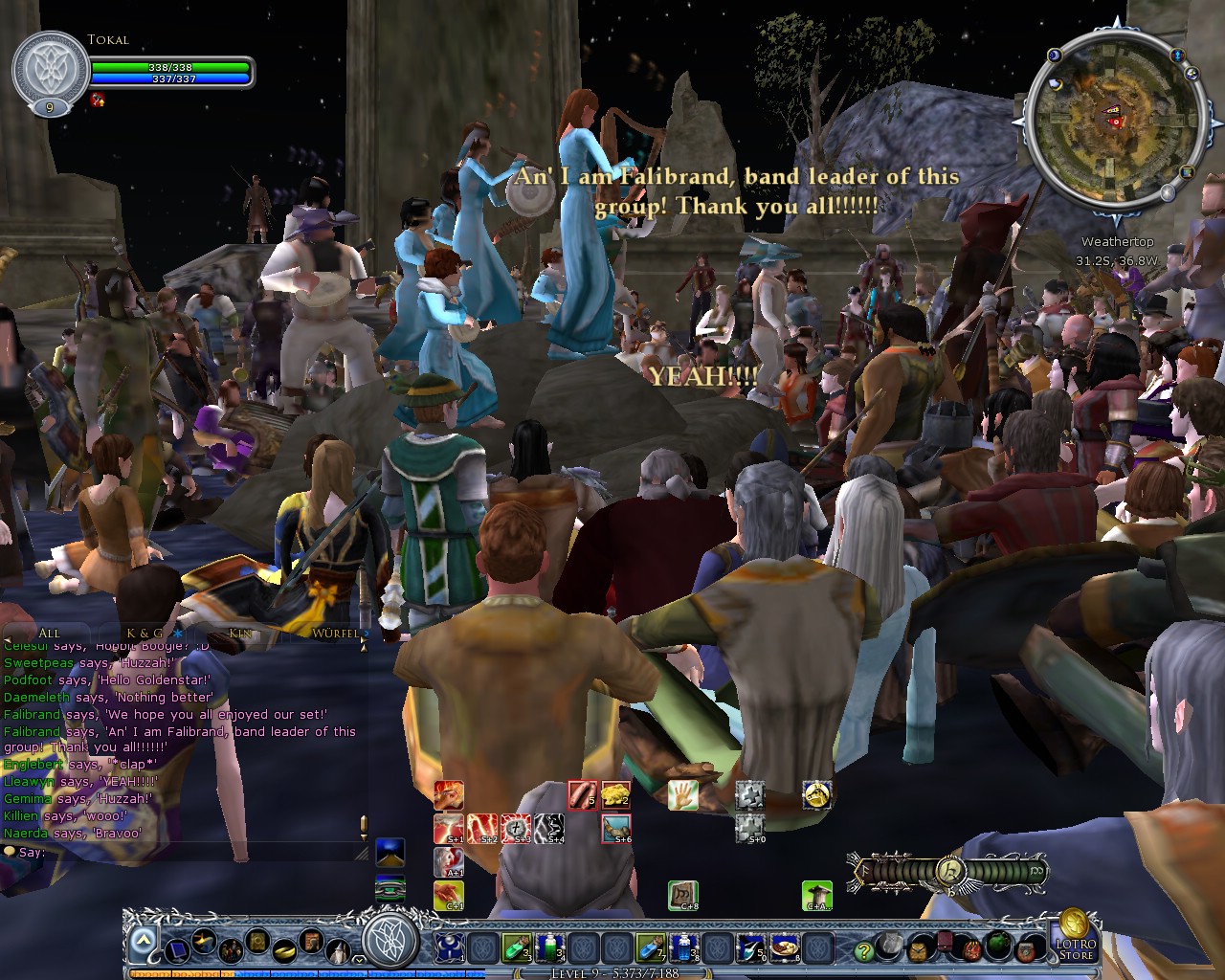 Image: The "Green Hill Music Society" playing their best songs 06