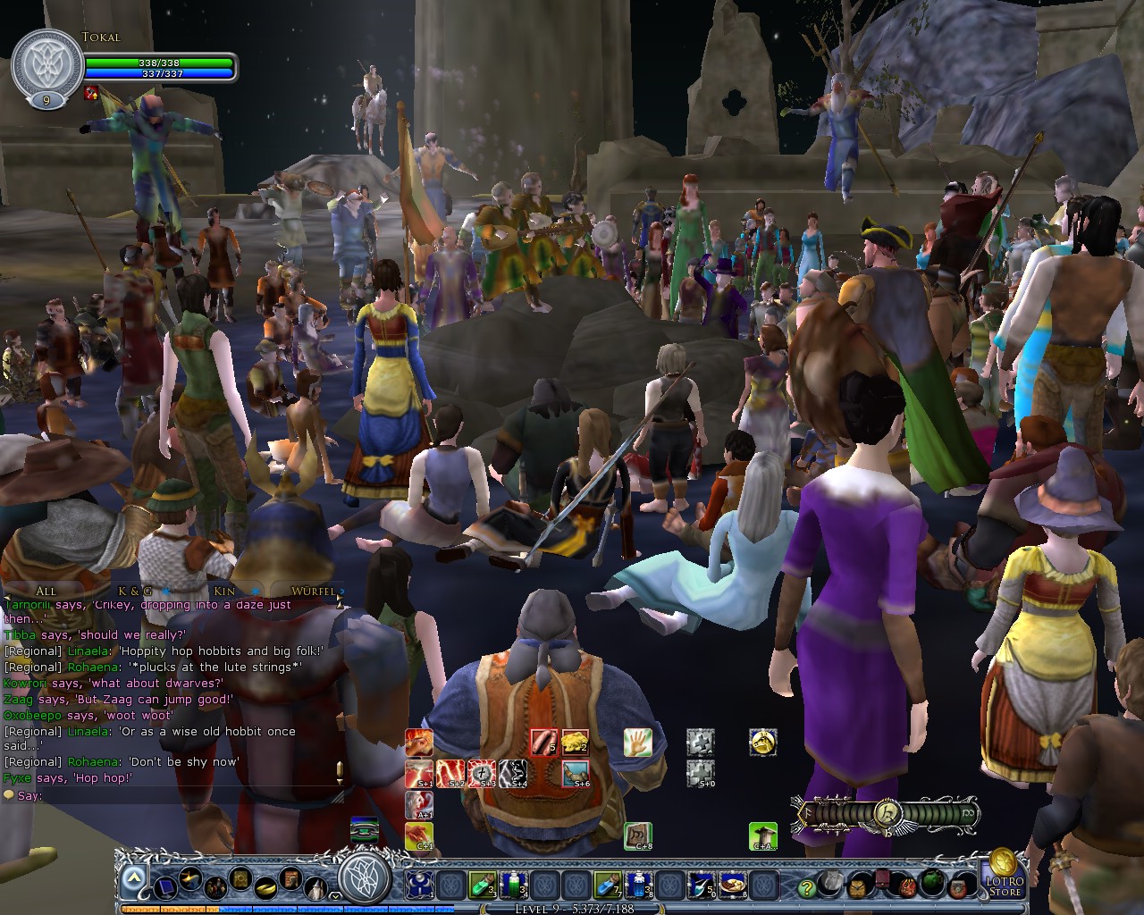 Image: Hobbit-Band requested the audience to jump 01