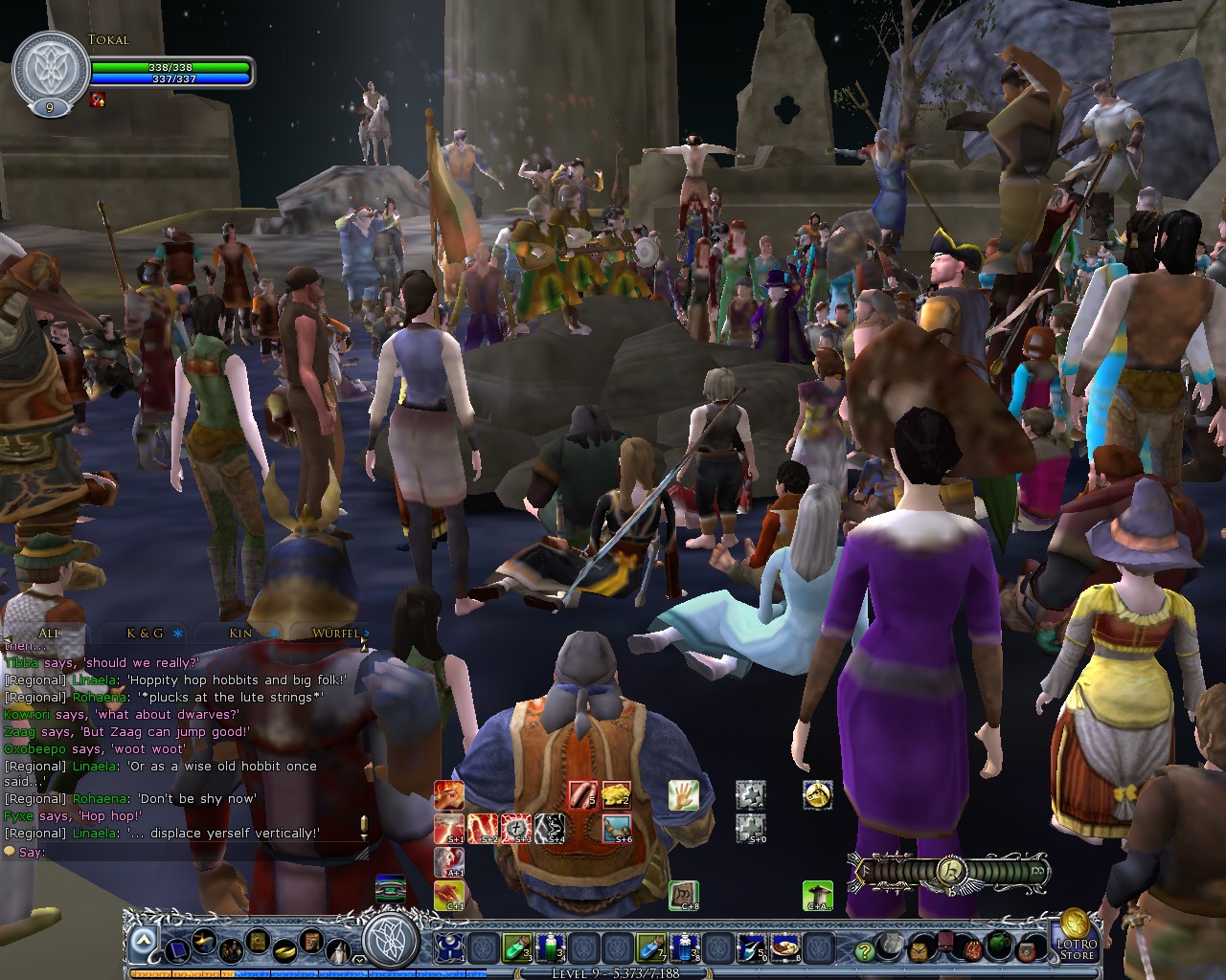 Image: Hobbit-Band requested the audience to jump 02