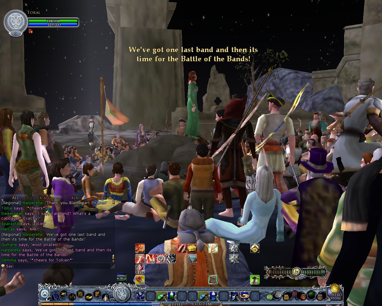 Bild: The last band this evening: "Ingolemo Experience"