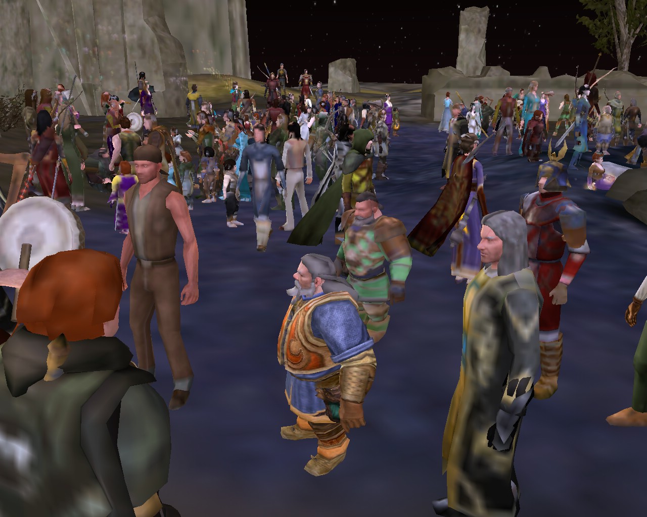 Image: The bands arrange for the last tune and the Battle of the Bands 11