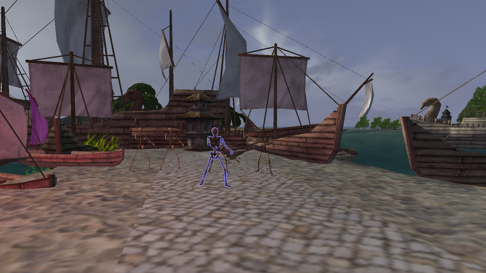 Image: Harbour, welcoming committee