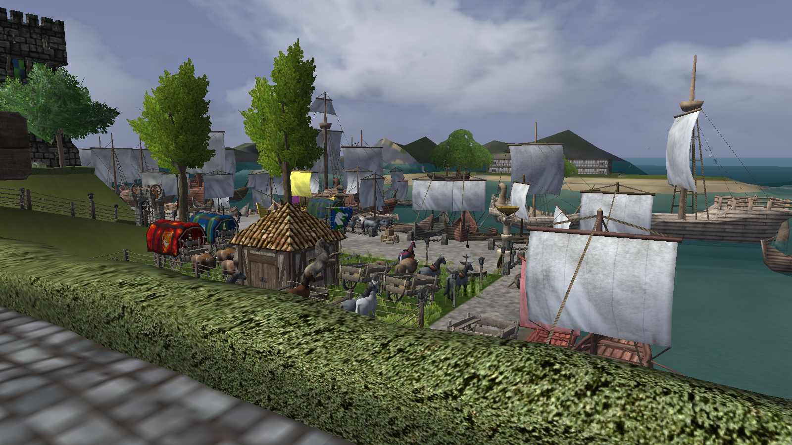 Image: Harbour and offshore isle