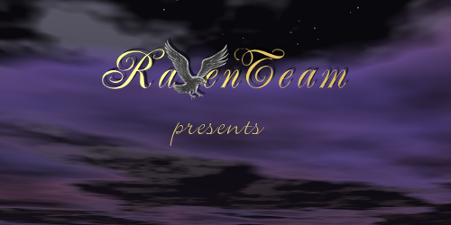 Cloud-Background with text: Raventeam presents